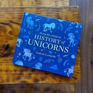 History Of Unicorns Hardcover Book